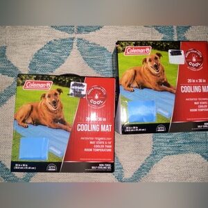 Coleman Red and Blue Pet Cooling Mat